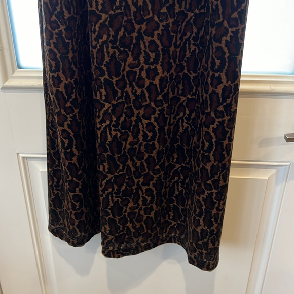 Vintage Studio Cheetah Leopard Maxi Dress - Picture 6 of 8